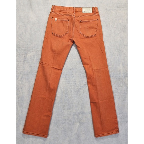 Altamont Andrew Reynolds Jeans 30X 32 Wilshire Fit Vtg Y2K Skater Orange 90s - Picture 3 of 5